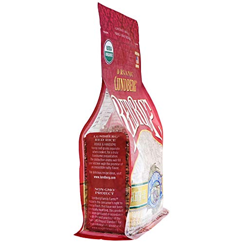 Lundberg Family Farms Organic Rice, Burgundy Red, 16 Ounce Pack