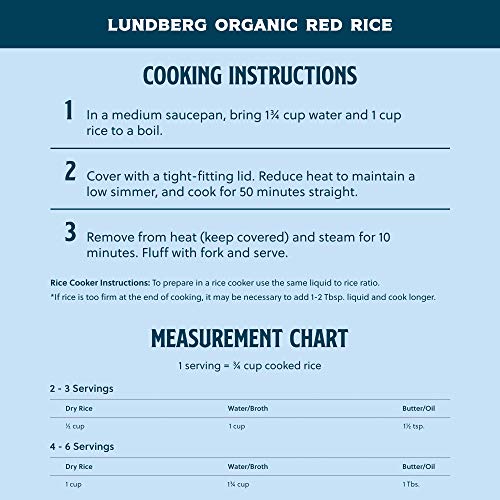 Lundberg Family Farms Organic Rice, Burgundy Red, 16 Ounce Pack