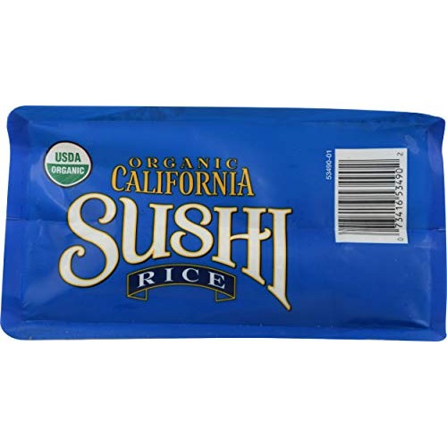 Lundberg Family Farms Organic Rice, White Sushi, 4 Pound
