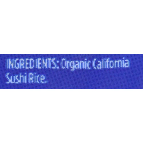 Lundberg Family Farms Organic Sushi Rice, California White, 32 O