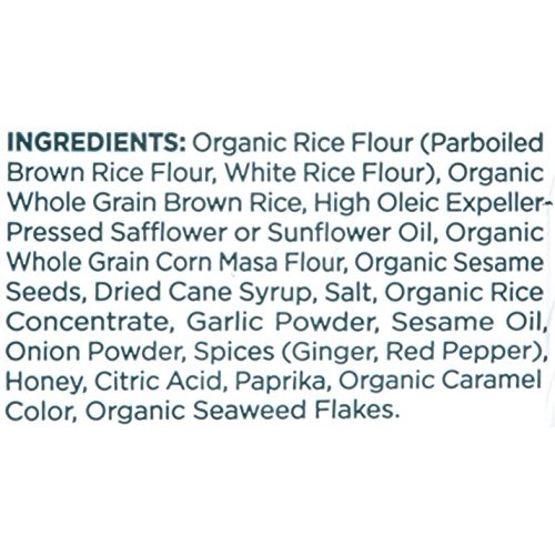 Lundberg Family Farms Rice Chips Made With Organic Grains, Sesam