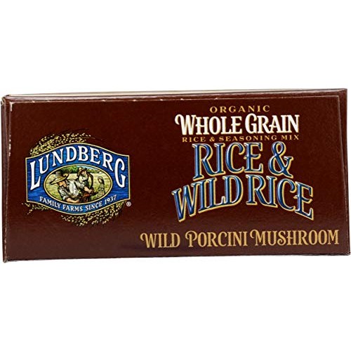 Lundberg Family Farms, Rice Whole Grain With Wild Porcini Mushro