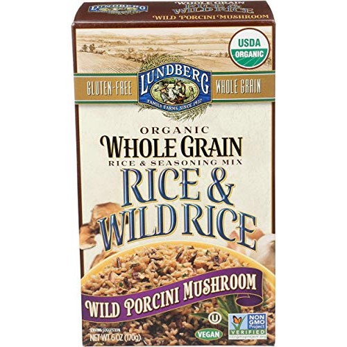 Lundberg Family Farms, Rice Whole Grain With Wild Porcini Mushro
