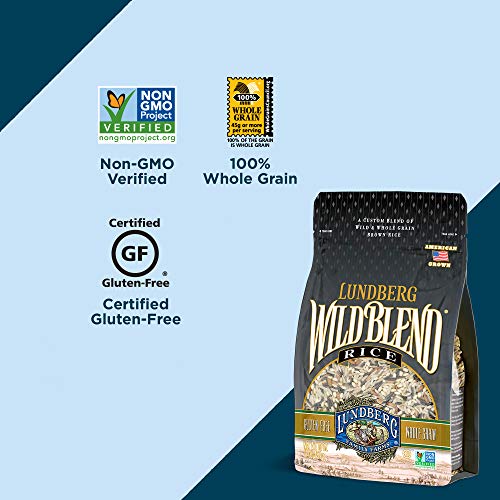 Lundberg, Gourmet Blends, Wild Blend Rice, 16 Oz 454 G Lundber