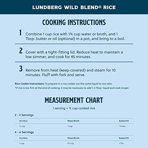 Lundberg, Gourmet Blends, Wild Blend Rice, 16 Oz 454 G Lundber