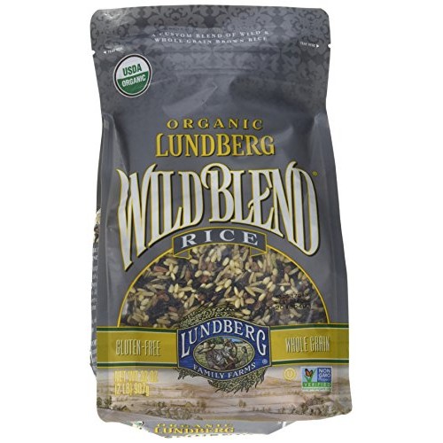 Lundberg Family Farms Wild Rice Blend, 32 Ounce Pack Of 6