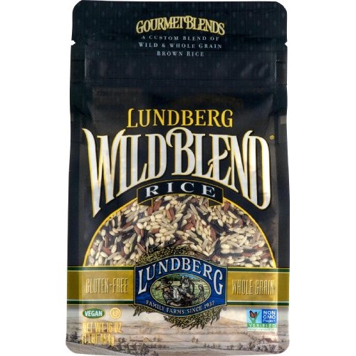 Lundberg Farms Gourmet Wild Rice Blend 6X1 Lb