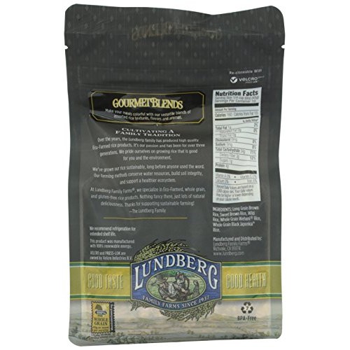 Lundberg Gourmet Rice Wild Whole Grain Brown 16 Oz