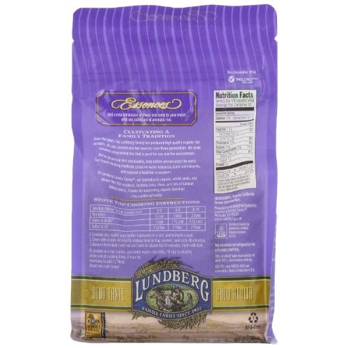 Lundberg Organic California Brown Jasmine Rice, 32 Ounce