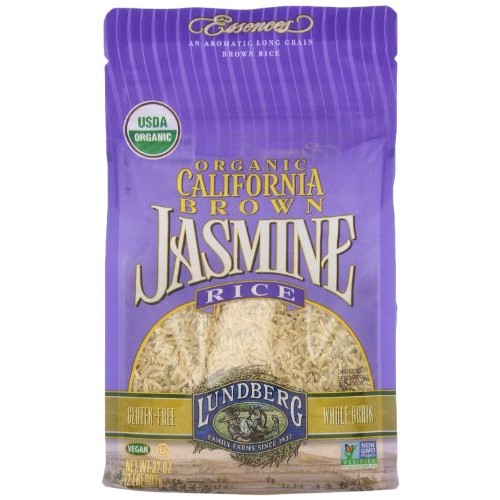 Lundberg Organic California Brown Jasmine Rice, 32 Ounce