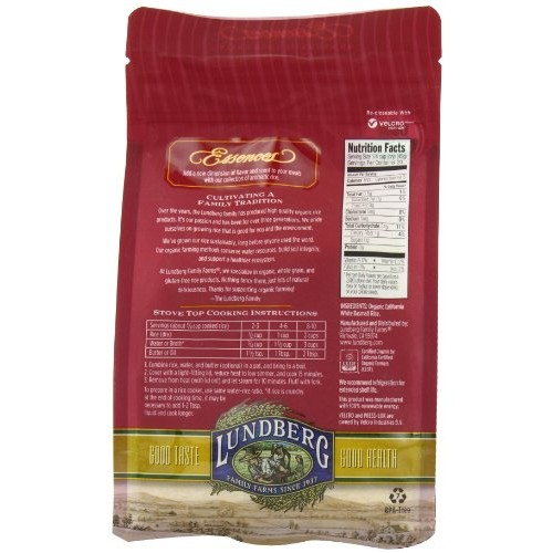 Lundberg Organic California White Basmati Rice, 32 Ounce Pack O