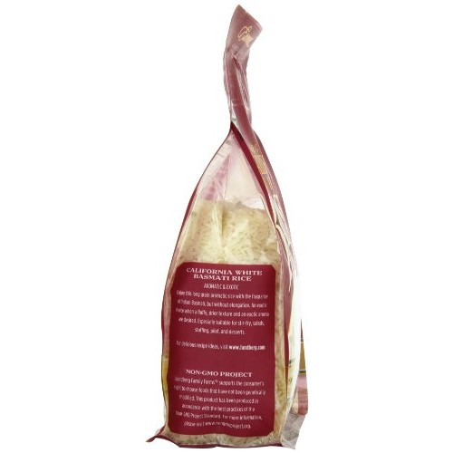 Lundberg Organic California White Basmati Rice, 32 Ounce Pack O