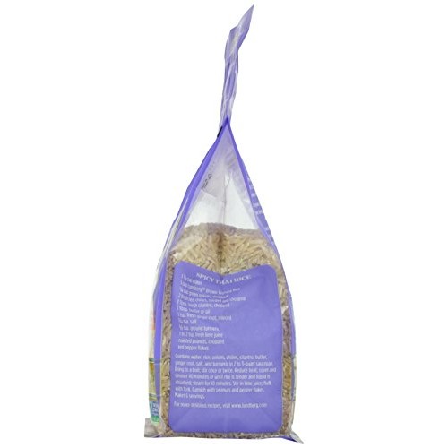 Lundberg Organic Rice - Jasmine Brown, 32 Ounce Pack Of 1