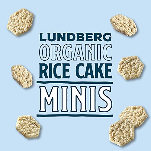 Lundberg Organic Sea Salt Rice Cake Minis, 5Oz, Gluten-Free, Veg