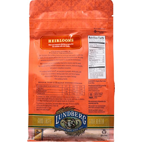 Lundberg Organic Short Grain Brown Rice -- 2 Lbs