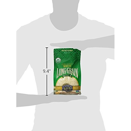 Lundberg Organic White Rice, Long Grain, 32 Oz