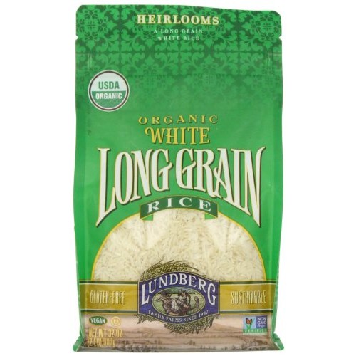 Lundberg Organic White Rice, Long Grain, 32 Oz