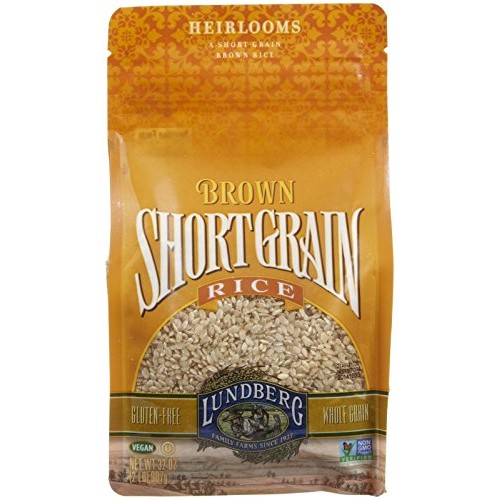 Lundberg Short Brown Eco-Farmed Rice, 32 Oz
