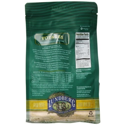 Lundberg White Arborio Rice, 32 Ounce Pack Of 6