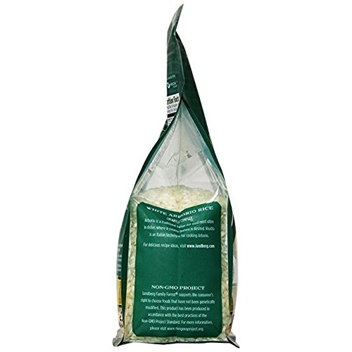Lundberg White Arborio Rice Gluten Free Non Gmo 32 Oz. Pack Of 3.