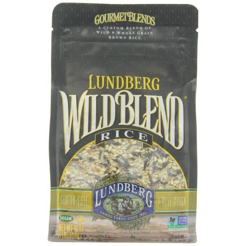 Lundberg Wild Blend, 16 Ounce Pack Of 6, Gourmet Wild And Whol