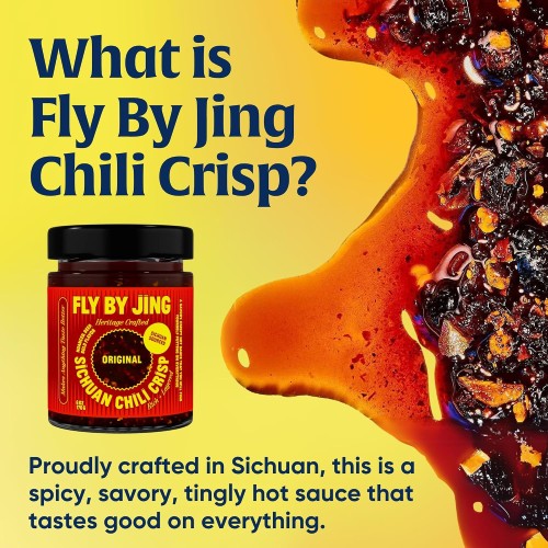 Lundberg X Fly By Jing Chili Crisp Rice, Organic, 8oz Pouch