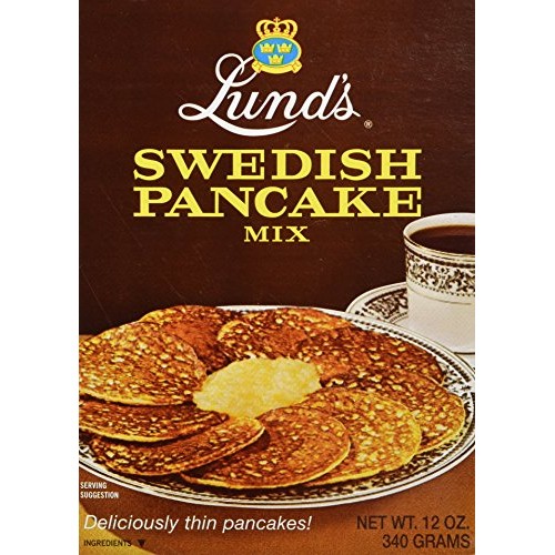 Lunds Pancake Mix, Swedish, 12 Oz