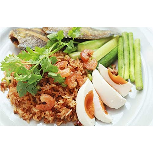 Dried Shrimps With Salt For Asian Cuisine Fresh Seafood Flavor O