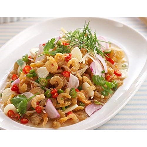 Dried Shrimps With Salt For Asian Cuisine Fresh Seafood Flavor O