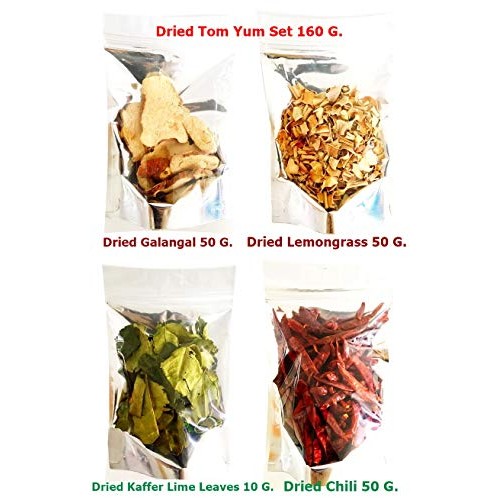 Tom Yum Set For Thai Food Hot Spicy Soup 160 Gram Of Dried Chili