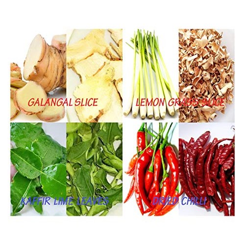 Tom Yum Set For Thai Food Hot Spicy Soup 160 Gram Of Dried Chili