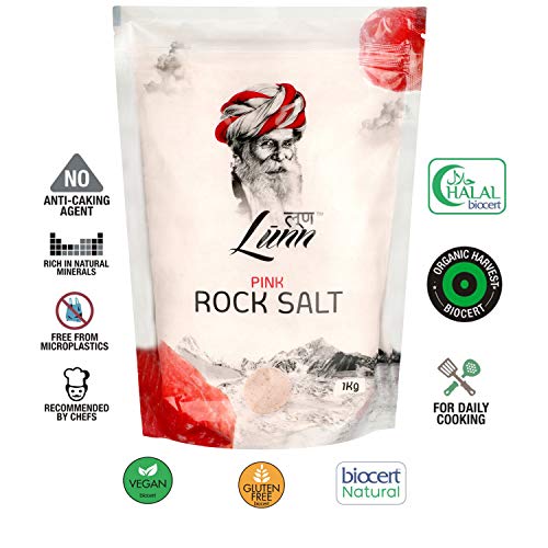 Lunn Mineral Rich Himalayan Pink Rock Salt Natural And Pure Unre