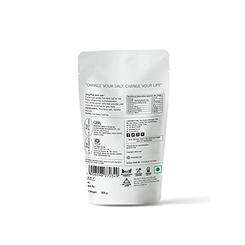 LUNN Crystal Himalayan Pink Rock Salt | 17.63 Oz 500Gm | Rich ...