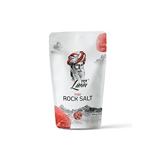 LUNN Crystal Himalayan Pink Rock Salt | 17.63 Oz 500Gm | Rich ...