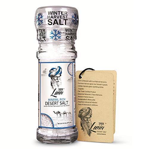 Lunn Natural Fine Grain Desert Salt | 3.53 Oz 100 Gm | With Sa