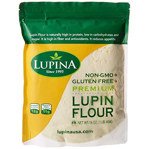 Lupina Lupin Flour 1 Pound Bags 2 Pack
