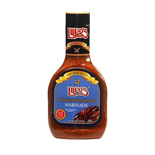 Lupos Chicken Barbecue Marinade 16 Oz
