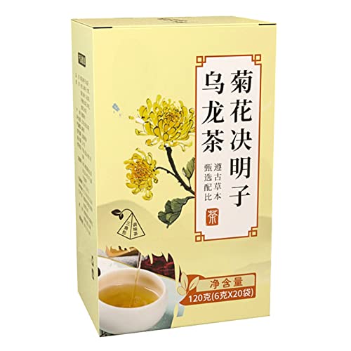 Chrysanthemum Cassia Seeds Tea Bags120g, 6gX20Bags, 100% Natur...