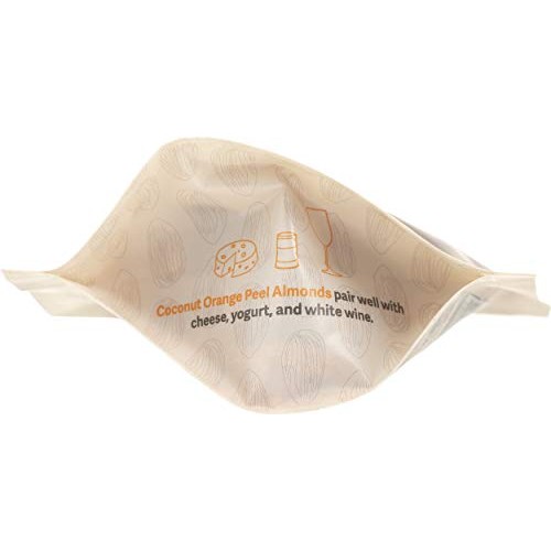 Lush Gourmet Foods Almonds Coconut Orange Peel, 3.85 Oz