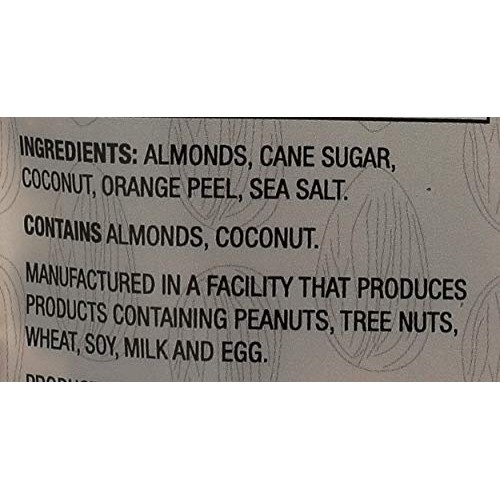 Lush Gourmet Foods Almonds Coconut Orange Peel, 3.85 Oz