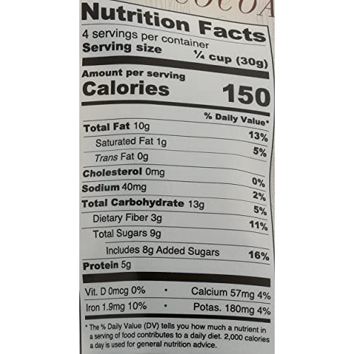 Lush Gourmet Foods Almonds Dark Cocoa Chili, 3.85 Oz