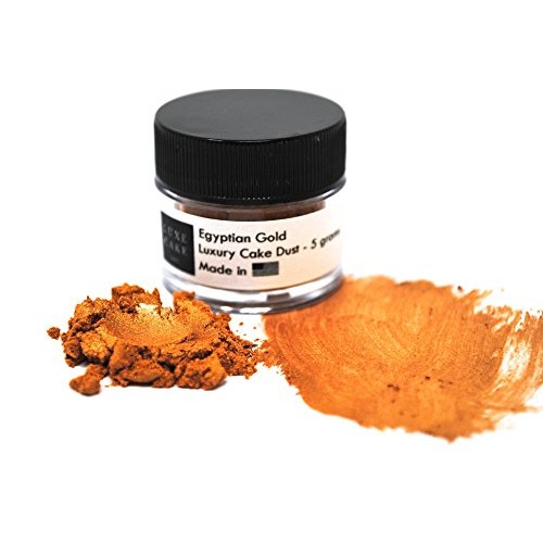 Luxe Cake Egyptian Gold Luster Dust Luxury Cake Dust, 5 Grams, U