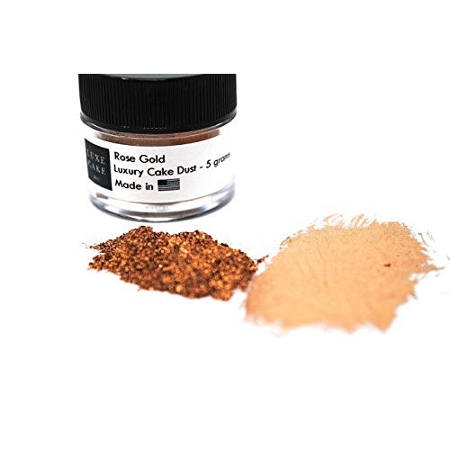 Rose Gold Highlighter Cake Dust, 5 Grams, Usa Made