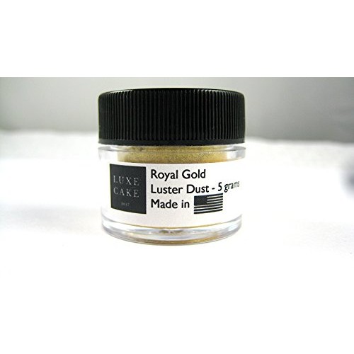Royal Gold - 5 Gram - Edible Luxury Cake Dust For Decorating Cak