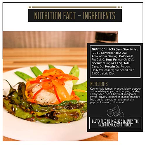 LUXXE Spice Lemon Pepper Seasoning, 5.0 Ounce