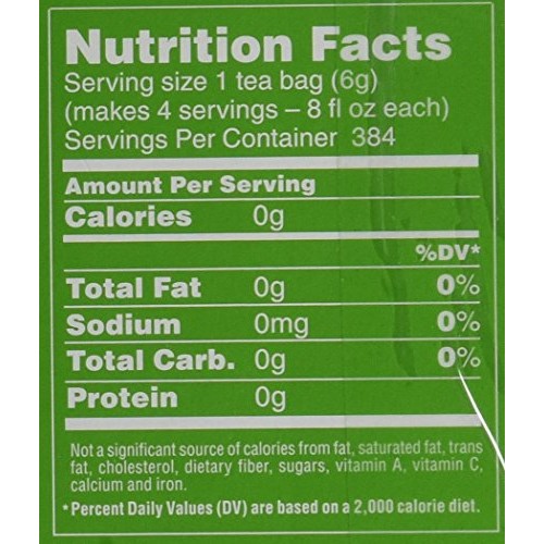 Luzianne Decaffeinated Iced Tea 96 Family Size Bags