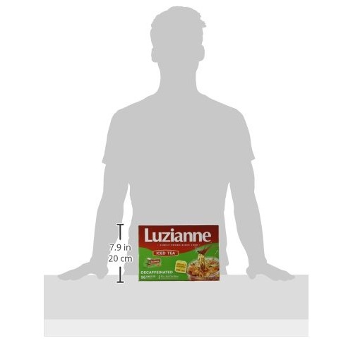 Luzianne Decaffeinated Iced Tea 96 Family Size Bags