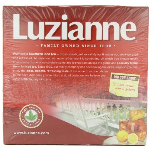 Luzianne Specially Blended For Iced Tea, 100-Count Tea Bags Pac