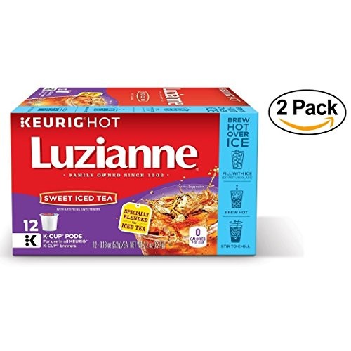 Luzianne Sweet Iced Tea Keurig K-Cup Pods 24 Count