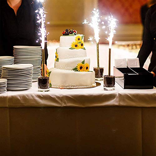 Silver Candles, Used For Birthday Cakes, Parties, Weddings, Bott